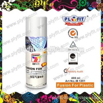 Fusion for plastic spray paint
